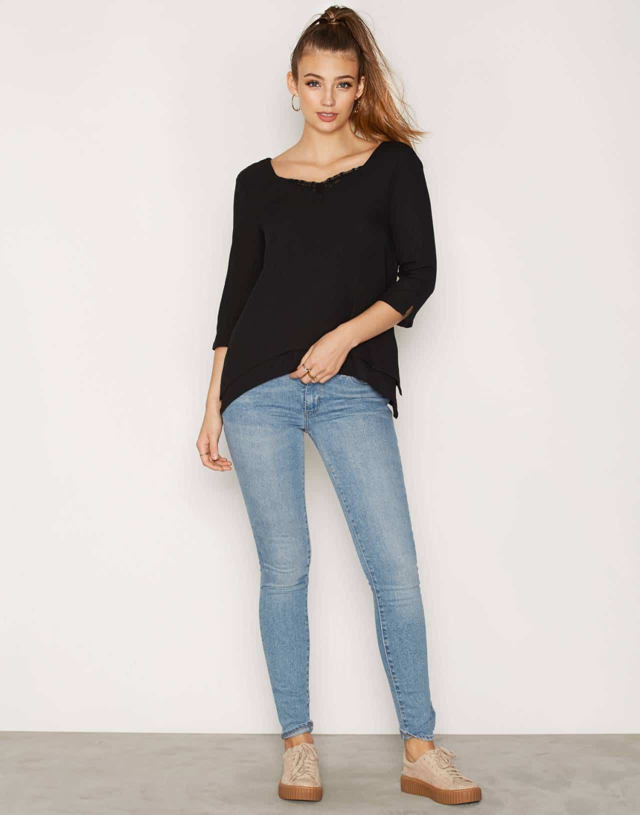 OBJELEA LACE 3/4 TOP EX HS - Image 3